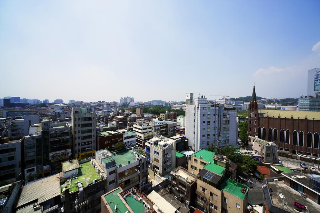 24 Guesthouse Sinchon Avenue โซล ภายนอก รูปภาพ